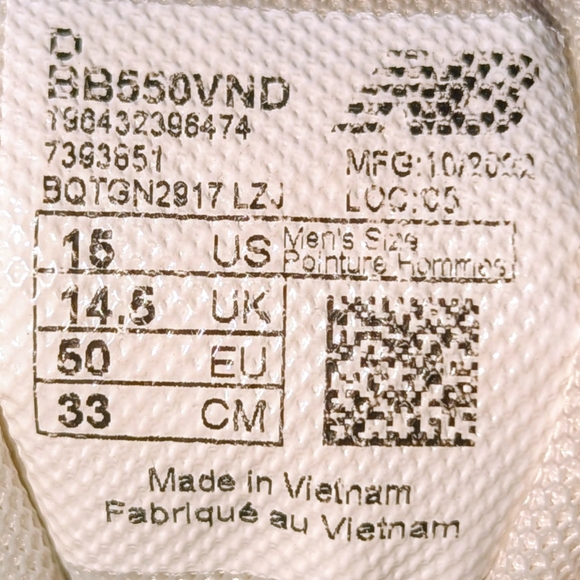 New Balance 550's - Picture 8 of 8